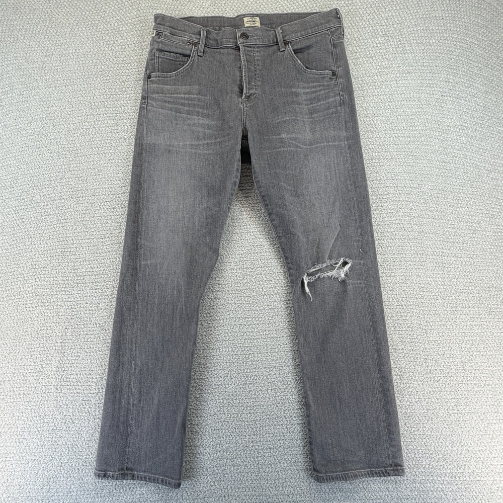 Citizens‎ Of Humanity Jeans Womens 27 31x27 Gray Emerson Slim Boyfriend